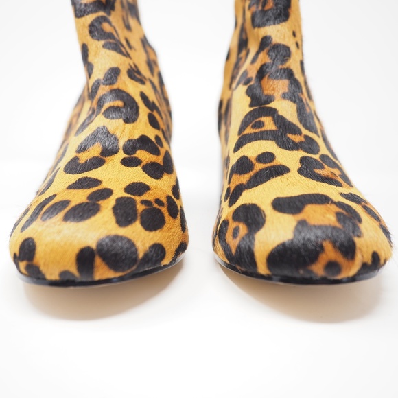 Urban Outfitters Thelma Leopard Ankle Boots 9 - Picture 4 of 7